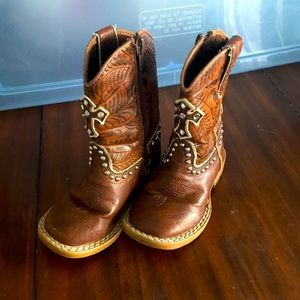 Size 5 girls western (dressy) boots